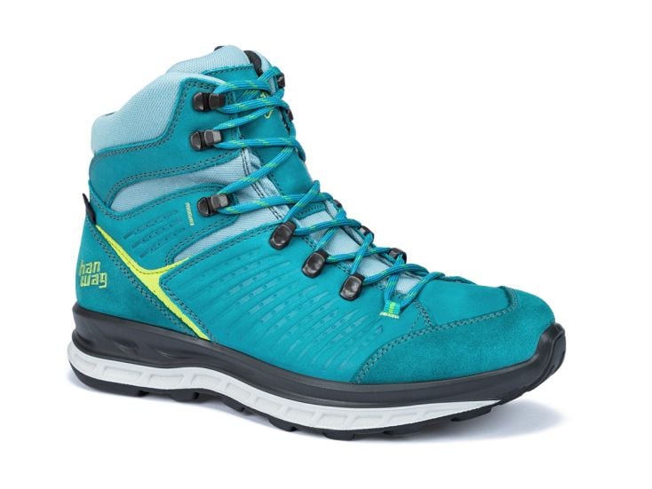 Hanwag Bluecliff ES icefall/sulphur damen wanderschuhe