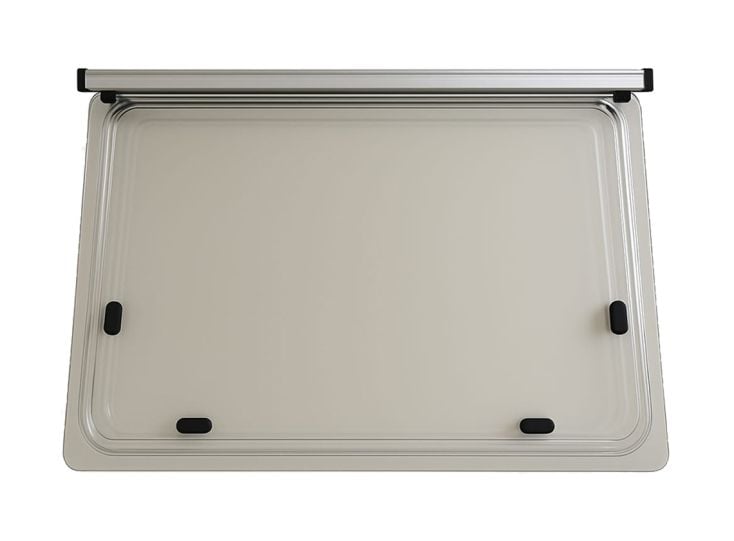 NRF Asia 900 x 500 mm Fenster mit Profil - grey