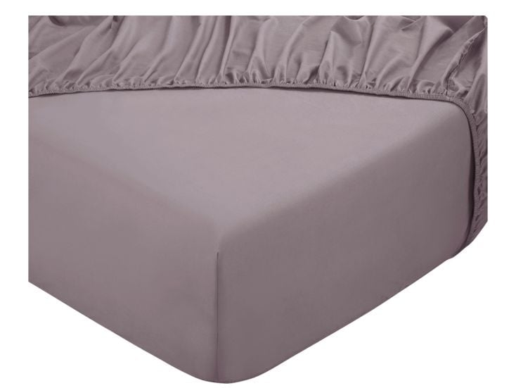 DoubleDry Home 90 x 200 cm spannbettlaken - hell lila