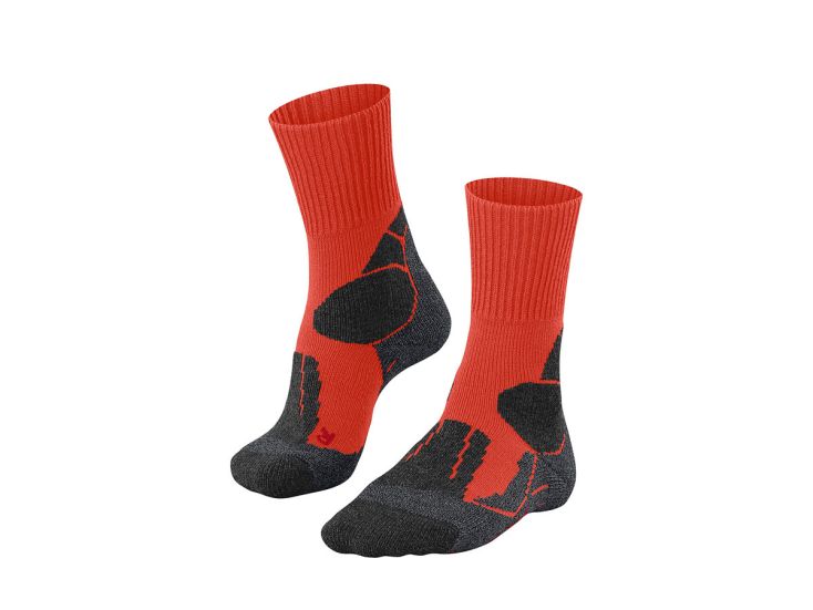 Falke TK1 Adventure Herren Wandersocken - Electric Orange