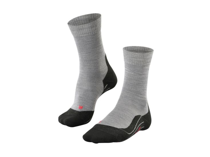 Falke TK5 Wander Herren-Wandersocken – Lichtgrijs