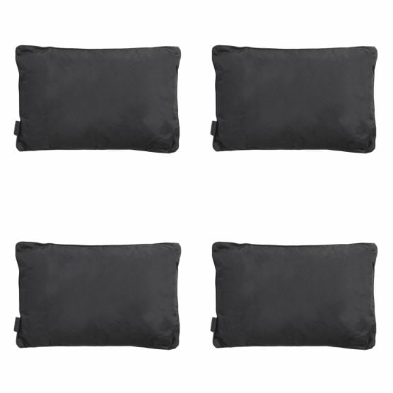 Madison Panama schwarzes Dekokissen - 4er-Set