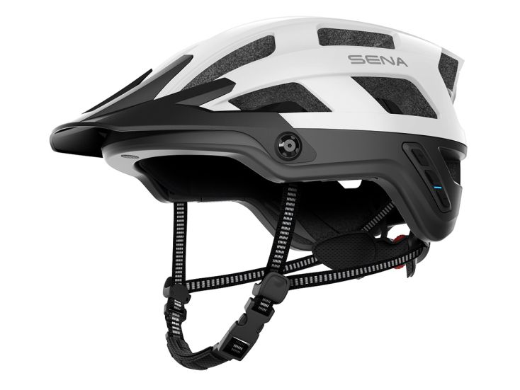 Sena M1 EVO Smarter Fahrradhelm - White