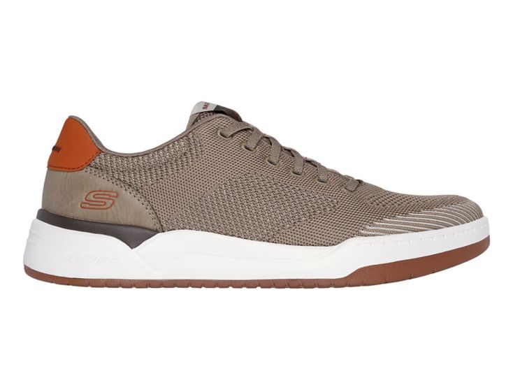 Skechers Corliss Dorset Herren Schuhe - Taupe
