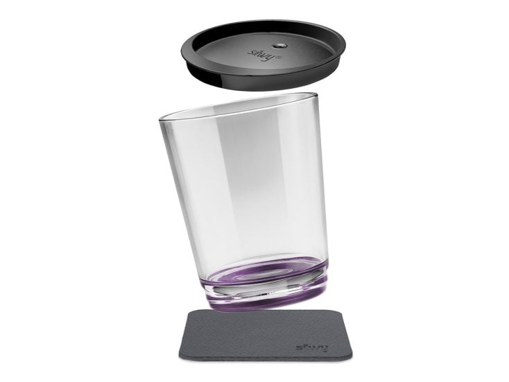 Silwy Triple Magnet-Trinkbecher - Berry