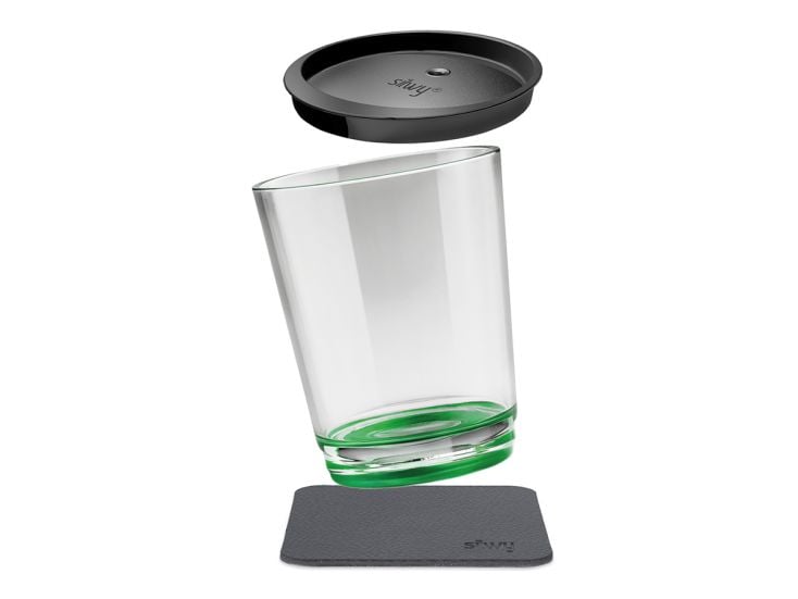 Silwy Triple Magnet-Trinkbecher - Green