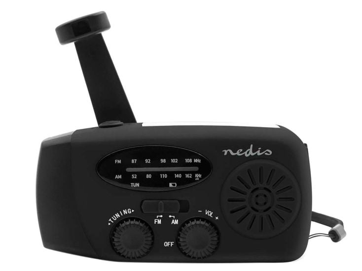 Nedis RDFMCR2000BK Notfallradio