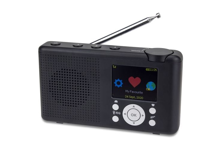 Reflexion TRA23i DAB Internet Radio mit Bluetooth - Black