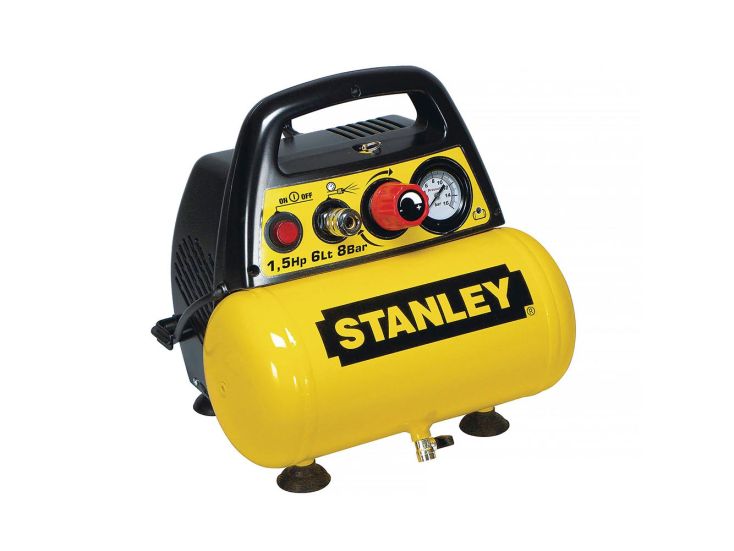 Stanley 8 bar ölfreier Kompressor - 6 Liter