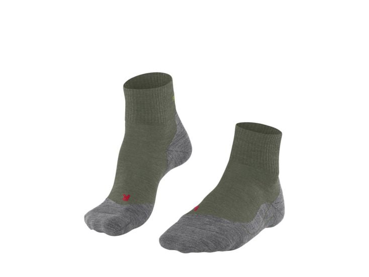 Falke TK5 Wander Short Herren-Wandersocken – Herb