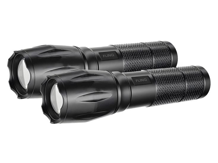 Flinq Militär-Taschenlampe - 2er-Pack