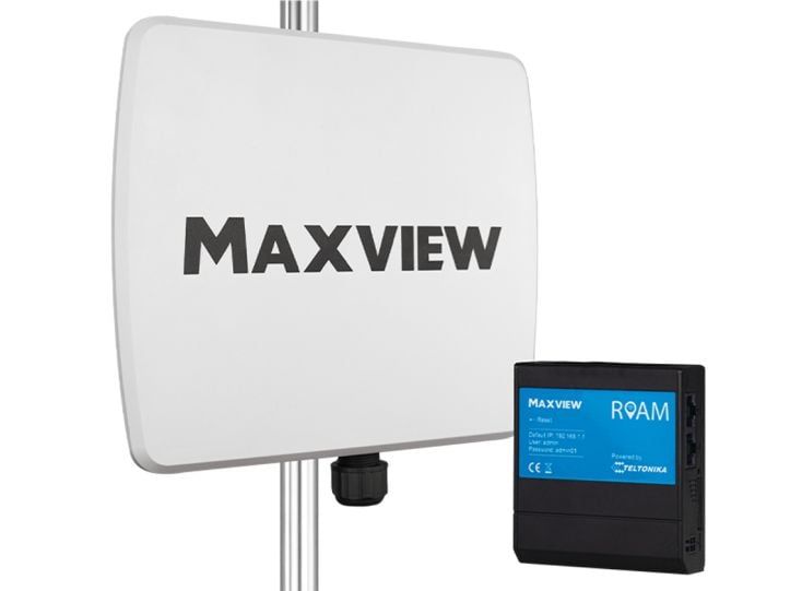 Maxview Roam Basecamp tragbares 4G/WiFi-Set