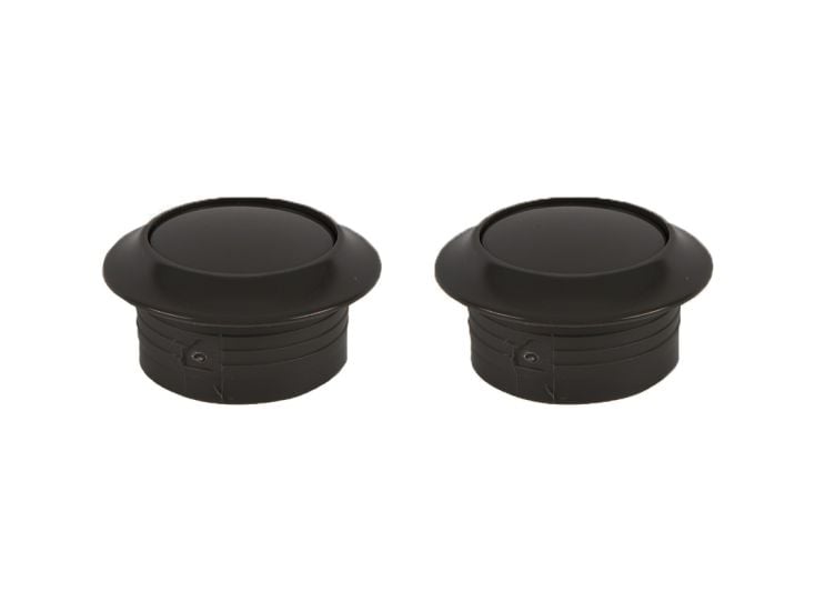 Push-Lock Knöpfe - Black