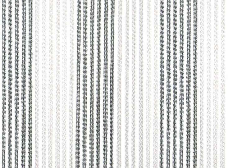 Arisol Kordelvorhang 190 x 60 cm - White/Grey