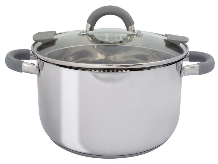 Eurotrail Gerona 4,5 Liter RVS Pfanne mit Deckel