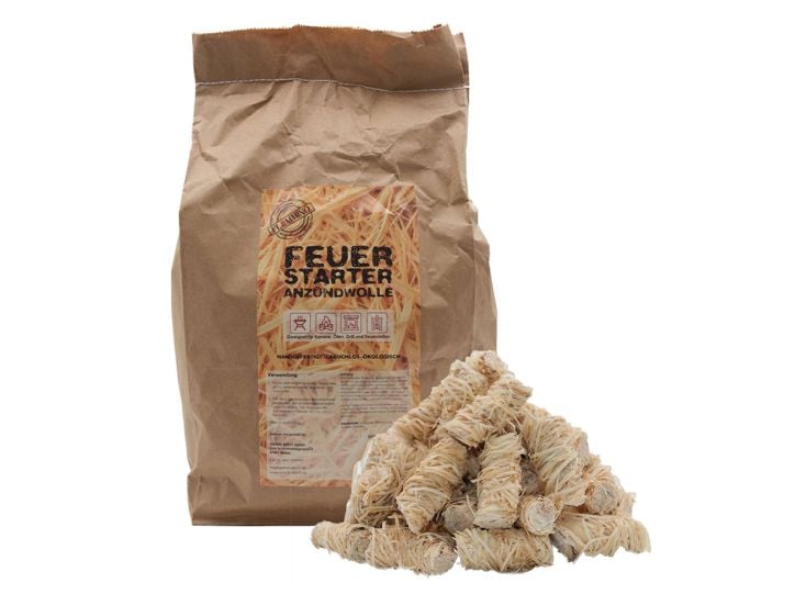 Flammino Holzwolle Anzündwolle - 2,5 kg