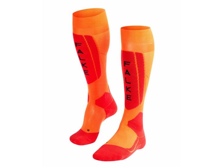 Falke Sk5 Expert Herren-Skisocken – Flash Orange