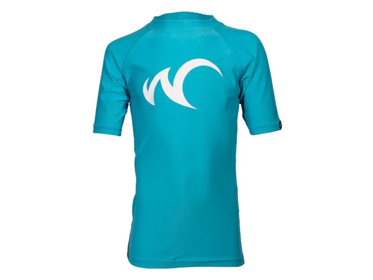 Watrflag Valencia kurzarm UPF 50+ Turquoise Kids Rashguard