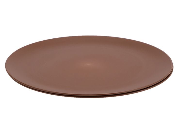 Travellife Nova Cacao ø 25,5 cm Teller - 2er-Set