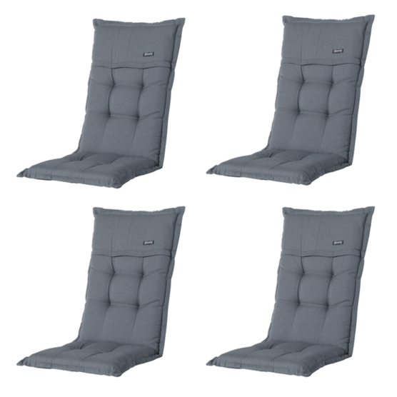 Madison Rib Gartenstuhlkissen - 4er-Set