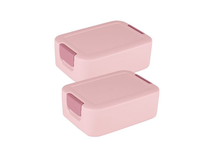 Sunware sigma home Food 2er-Set Lunchbox klein - rosa