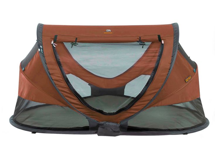 Deryan Kleinkindbett Luxe mit Matratze – Karamell