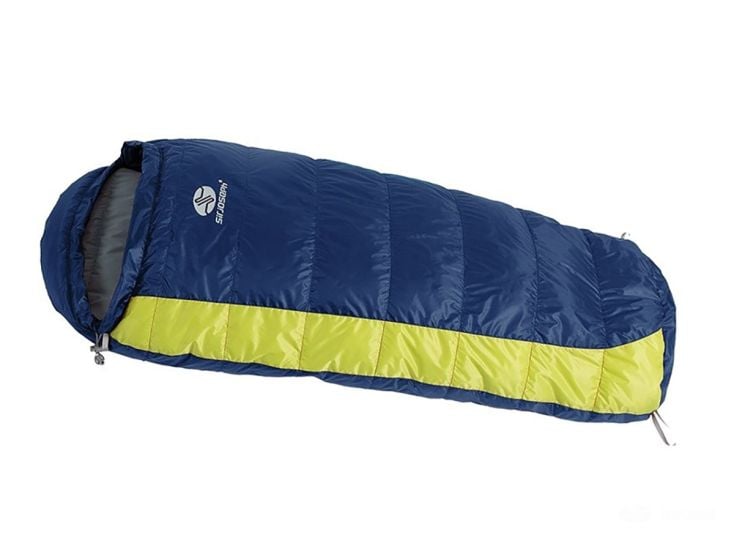 SirJoseph Kiki Basic 125-145 Kinder-Mumienschlafsack - Blue