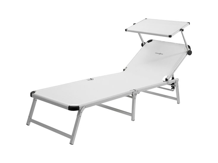 Brunner Marbella Liegestuhl - White