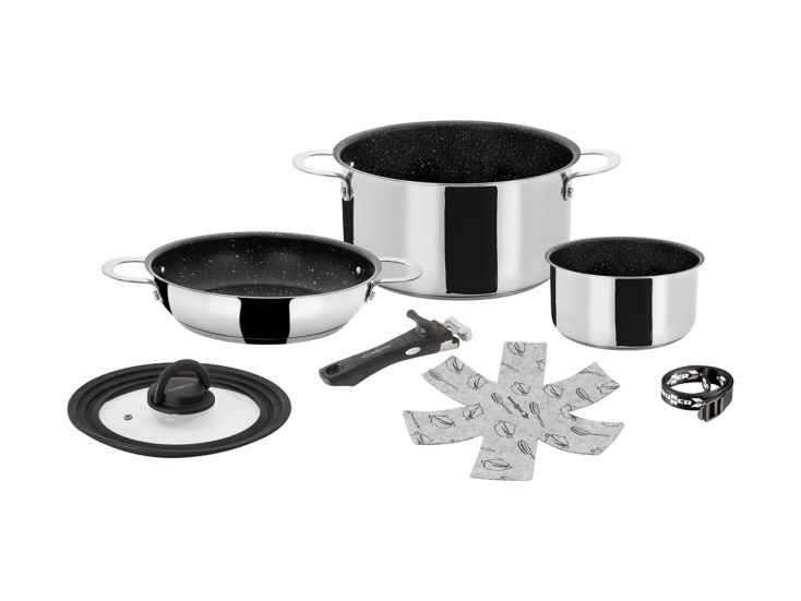 Brunner Academy Vacuum 5+1 Ø22 cm Topfset