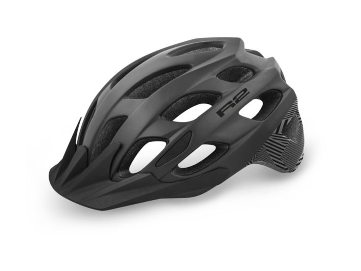 R2 Cliff Black Fahrradhelm - Größe M