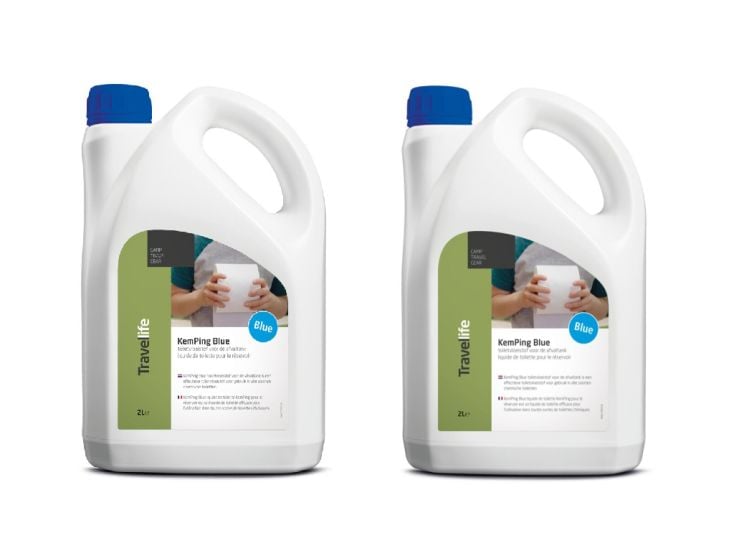 Travellife KemPing Blue 2 Liter Toilettenflüssigkeit - 2er-Set