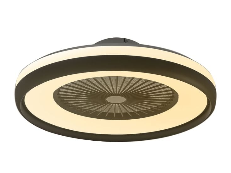 FlinQ Deckenventilator LumiFan - Schwarz