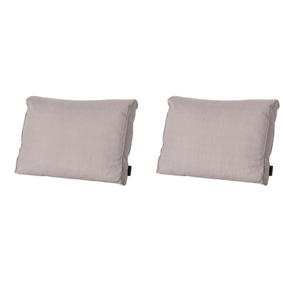 Madison Basic taupe Rückenkissen - 2er-Set
