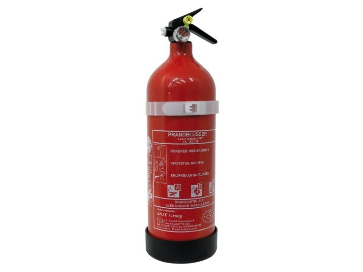 ANAF A/B/F Schaum Feuerlöscher mit Manometer - 2 Liter