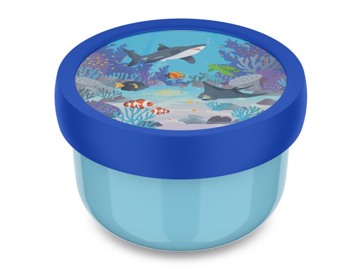 Mepal Campus 300 ml Obstbox mit Gabel - Tropical Ocean