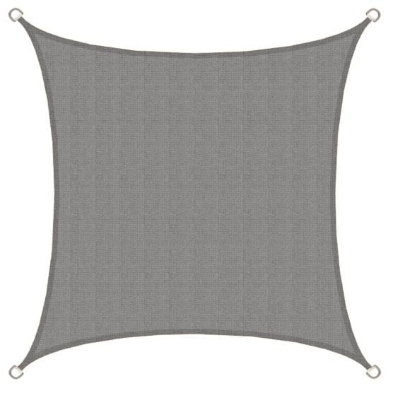 AMANKA 2 x 2 HDPE Sonnensegel - Grey