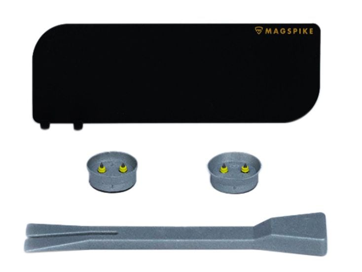 MagSpike Set M Magnetleiste mit Halterung und Haken - Black