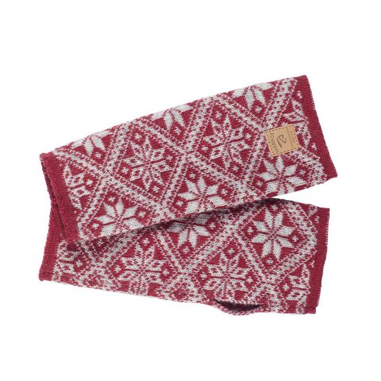 Ivanhoe Freya Deep Red roter Wollhandwärmer