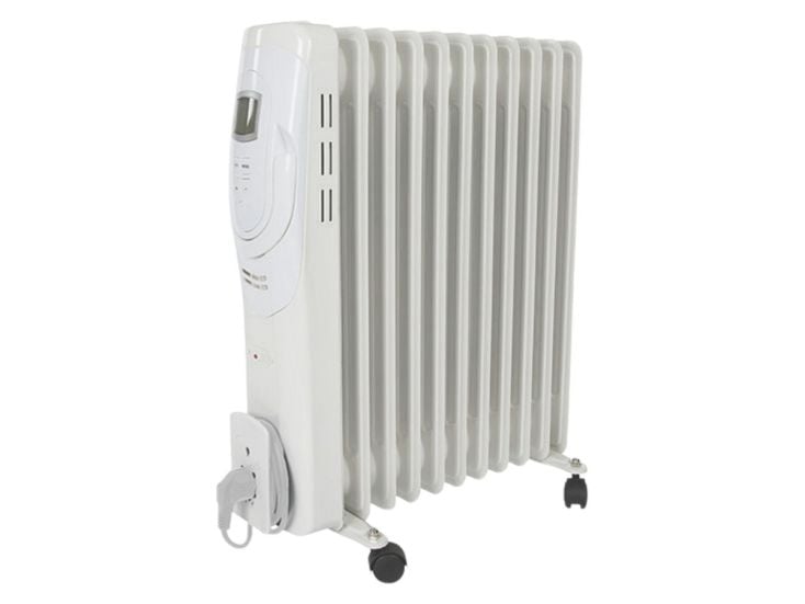 Perel TC78011LCD Ölradiator - 2500 Watt