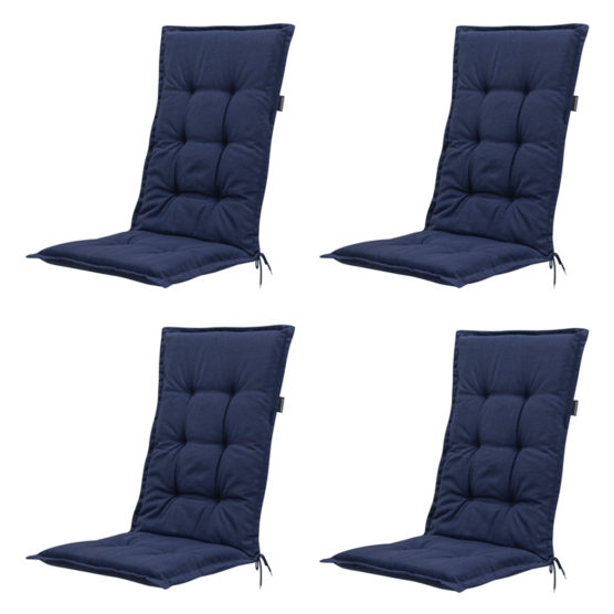 Madison Panama Indigo Gartenstuhlkissen - 4er-Set