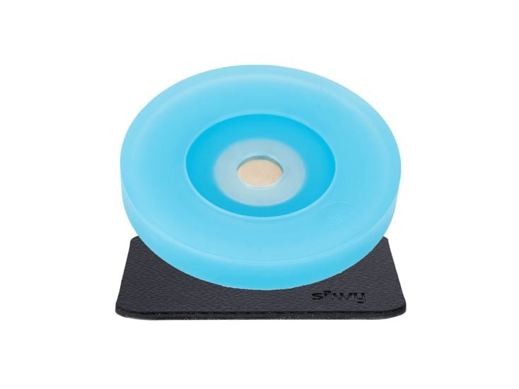 Silwy Stielgläser Magnet-Kondom mit Pad - Blue
