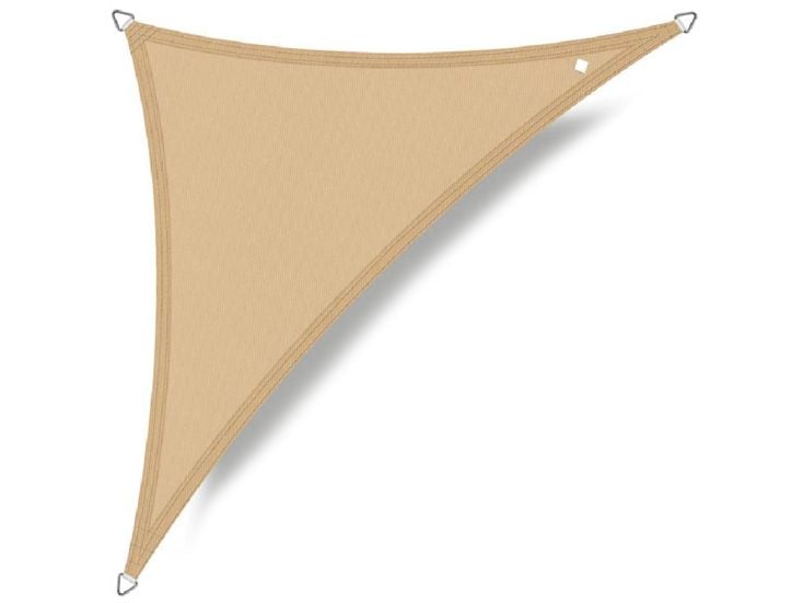 Buitenkado 4x4x5,8m sand beige sonnensegel wasserdicht