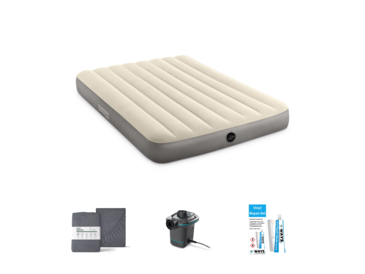 Intex Single-High 191 x 137 cm Luftmatratzen-Set - 
4-teilig