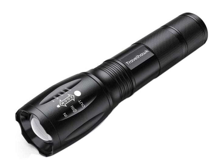 Travelhawk LED-Taschenlampe - Black