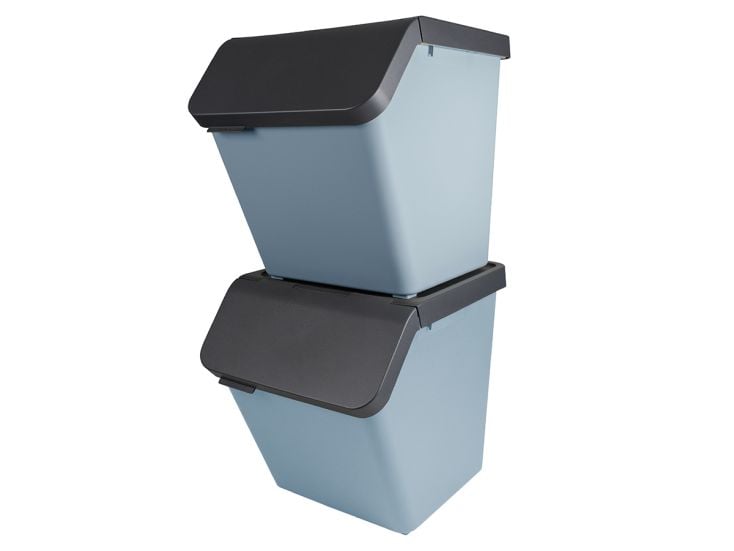 Sunware Sigma 60 liter Blue Sortiereinheit mit Deckel - 2 Stück