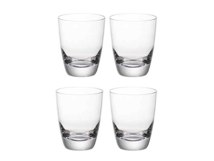 By Caryl 335 ml Set von 4 Kunststoff Trinkgläser.