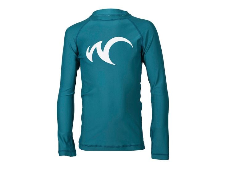 Watrflag Malaga lange Ärmel UPF 50+ Petrol Kids Rashguard