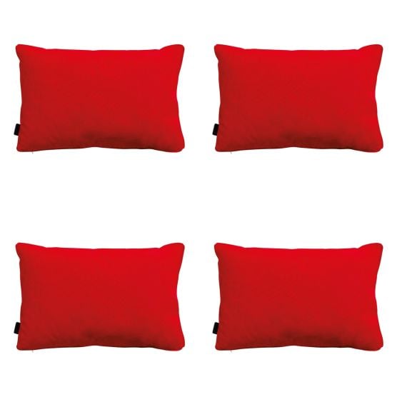 Madison Panama rotes Dekokissen - 4er-Set