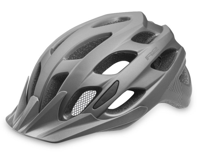 R2 Cliff Grey Fahrradhelm - Größe M