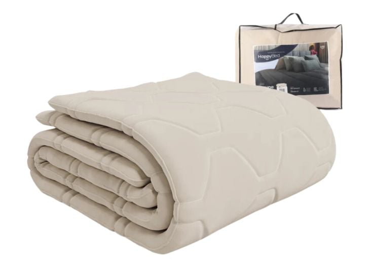 Happybed Taupe Sommerdecke - 140x200 cm